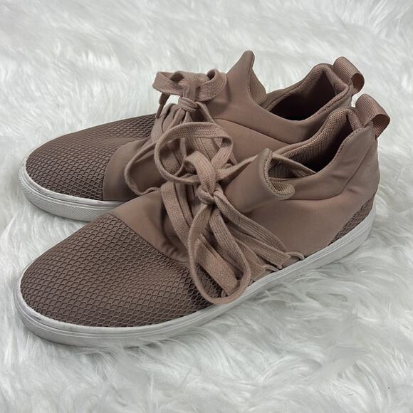 Steve Madden Blush Pink Lancer Sneakers - Picture 4 of 8